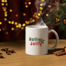 Holly Jolly - Festive Helgdag Tont with Holly Icon