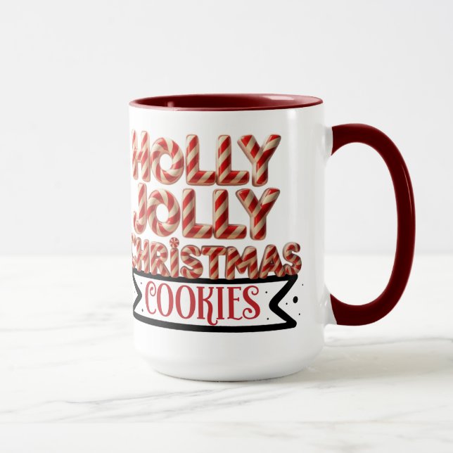 Holly Jolly Grandma jul Cookies Mugg (Höger)