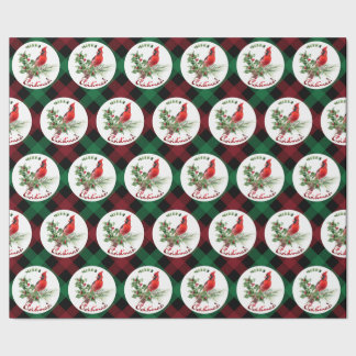 Holly Jolly Hälsning från jul Presentpapper