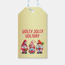 Holly Jolly Helgdag Gnomes Whimsical jul