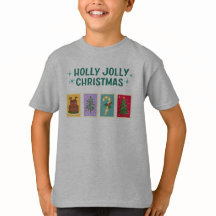 Holly Jolly Helgdag jul Kids Shirt
