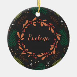 Holly Jolly jul Julgransprydnad Keramik