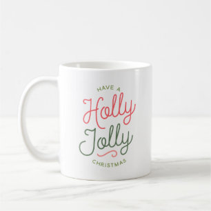 Holly Jolly jul Kaffemugg