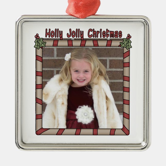 Holly Jolly jul Ornament (Framsidan)