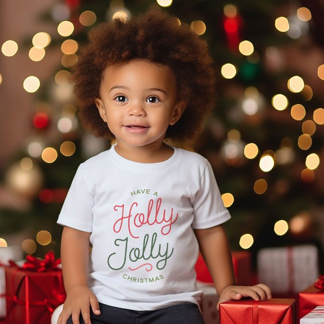 Holly Jolly jul T Shirt (Skapare uppladdad)