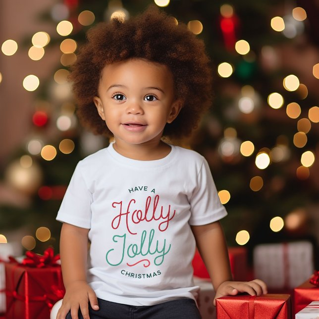 Holly Jolly jul T Shirt (Skapare uppladdad)