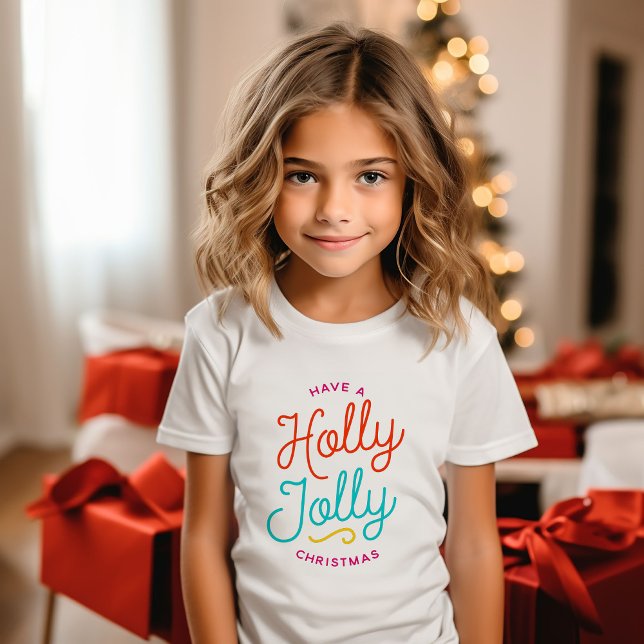 Holly Jolly jul T Shirt (Skapare uppladdad)