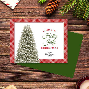 Holly Jolly Julgran Play-jul Julkort