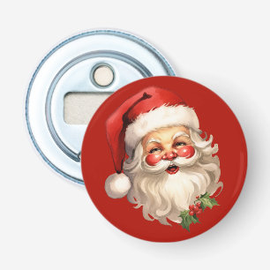 Holly Jolly Jultomten Retro jul Flasköppnare