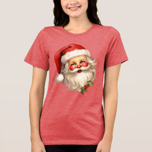 Holly Jolly Jultomten Retro jul T Shirt