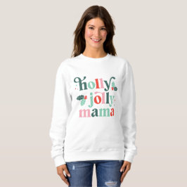 Holly Jolly Mamma Retro Helgdag Shirt T
