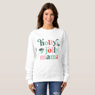 Holly Jolly Mamma Retro Helgdag Shirt T