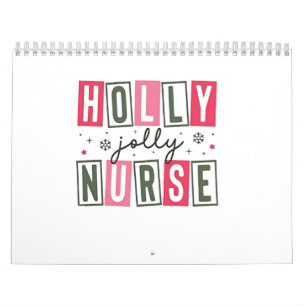 Holly Jolly Nurse jul Julafton Nursing Life Kalender