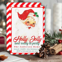 Holly Jolly och Redo till Party Anpassningsbar jul