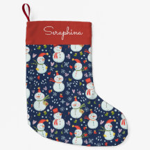 Holly Jolly Snögubbars Personlig Stock
