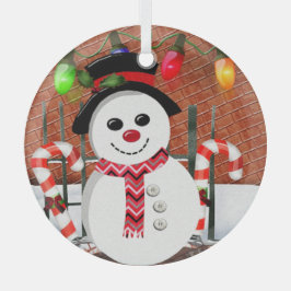 Holly Jolly Snögubbe Julgransdekoration