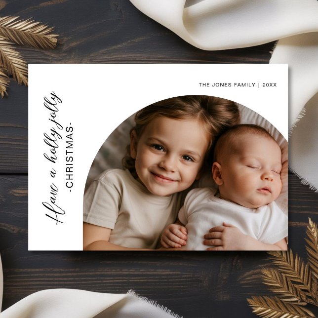 Holly Jolly Squad - God jul från vår besättning Julkort (Skapare uppladdad)