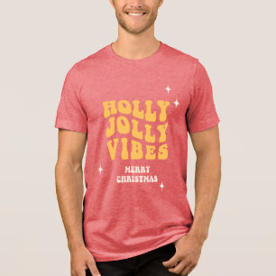 Holly Jolly Vibes - God jul T Shirt
