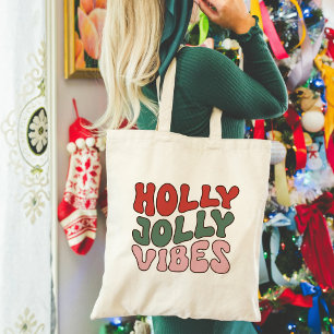 Holly Jolly Vibes   Groovy Retro-jul Tygkasse