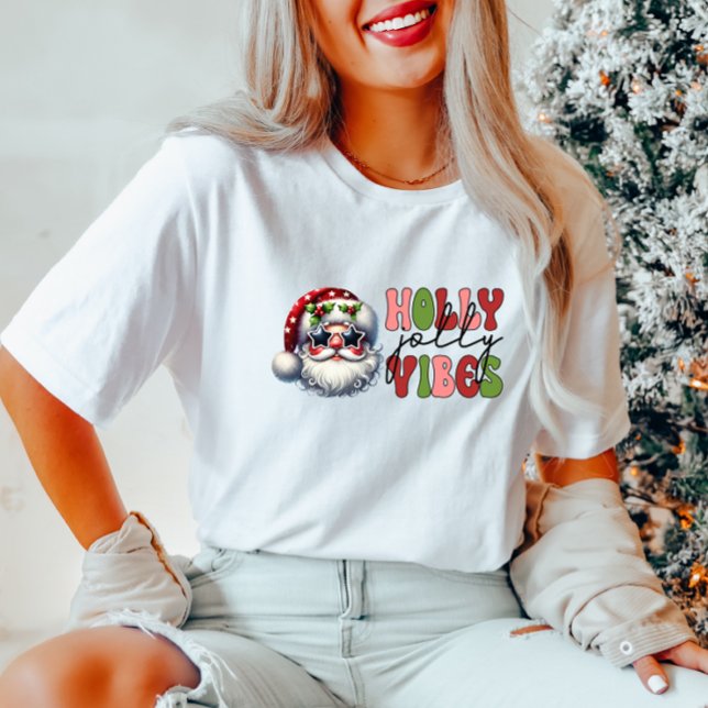 Holly Jolly Vibes T-Shirt (Skapare uppladdad)