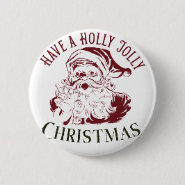 Holly Jolly Vintage Christmas Knapp