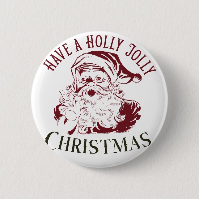 Holly Jolly Vintage Jul Knapp (Framsida)