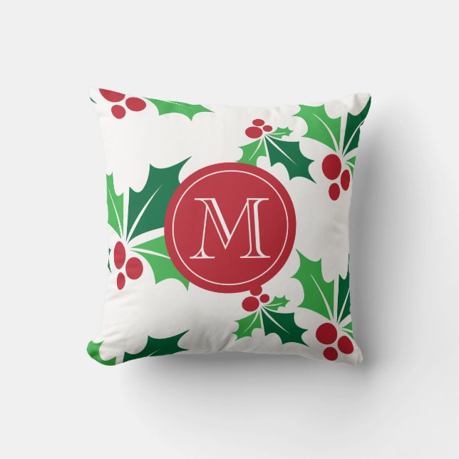 Holly jul kudde (Framsida)