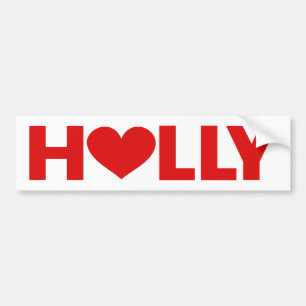 Holly Kärlek Bildekal