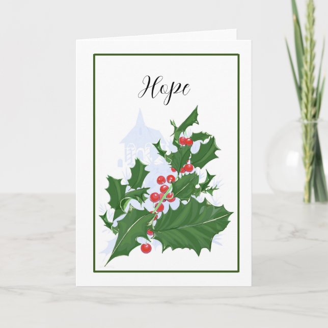 Holly-kort Tack Kort (Framsida)