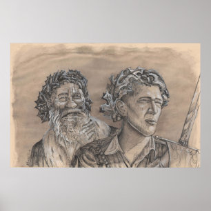 Holly Kung Oak Kung av Portia St Luke Poster