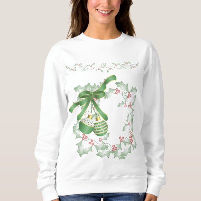Holly Ljust grönt Rosa T Shirt (Framsida)
