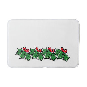 Holly Löv, Holly-bär, julkrans Badrumsmatta