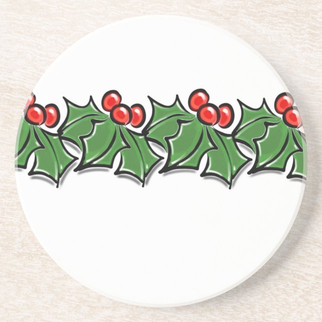 Holly Löv, Holly-bär, julkrans Underlägg (Framsidan)