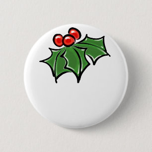 Holly Löv, Holly-bär, roligt-helgdag botaniskt Knapp