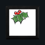 Holly Löv, Holly-bär, roligt-helgdag botaniskt Minnesask<br><div class="desc">En festlig och färglös,  gryande mardröm som gör vintersäsongen ännu mer glad.</div>