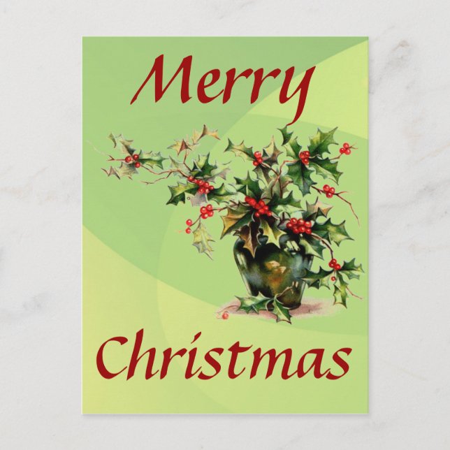 Holly Löv Postcard Helg Vykort (Framsida)