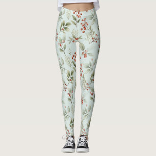 Holly Lövs och Red Berries Leggings