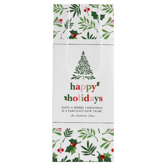 Holly Merry Helgdagars Bright Roligt (Framsidan)