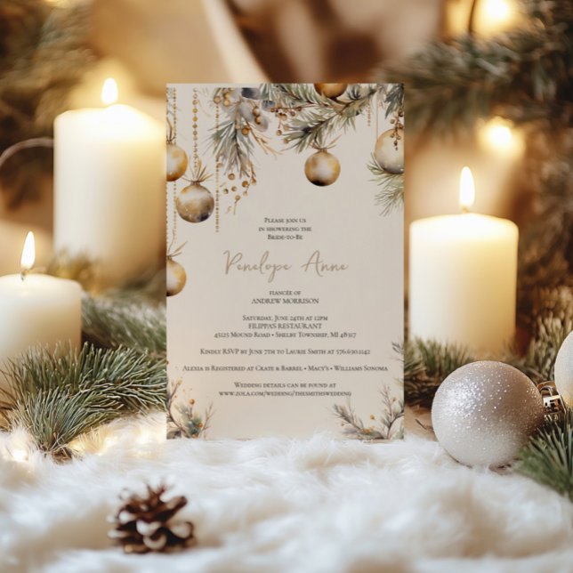 Holly Möhippa Inbjudan | Jultema (Skapare uppladdad)