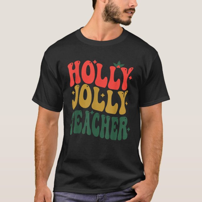 Holly n Jolly jullärare T Shirt (Framsida)