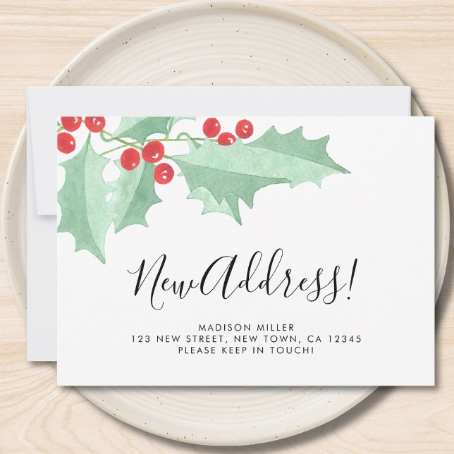 Holly New Address Moving  Meddelande (Skapare uppladdad)