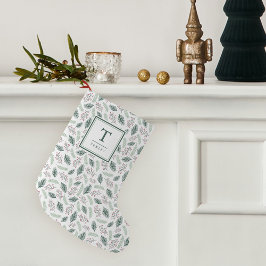Holly och Gräs | Monogrammet Liten Julstrumpa