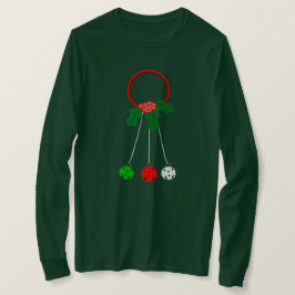 Holly och Jingle Klockor Långärmad Shirt T
