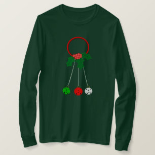Holly och Jingle Klockor Långärmad Shirt T