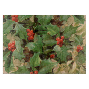 Holly Träd jul-Helgdag-Vintagen