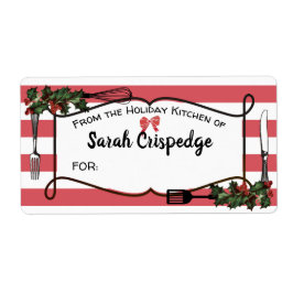 Holly utensitions julklapp fraktsedel