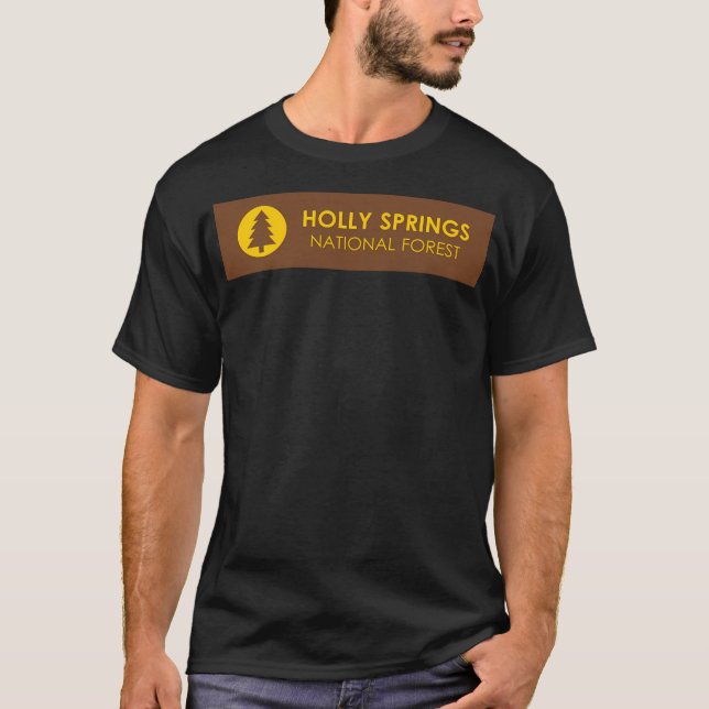 Holly Vår nationalskog T Shirt (Framsida)