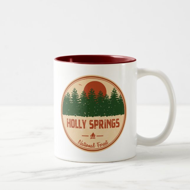 Holly Vår nationalskog Två-Tonad Mugg (Höger)