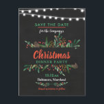 Holly Vintage| Julmiddag| Julfest Meddelande Vykort<br><div class="desc">Holly Vintage| Julmiddag| Julfest</div>