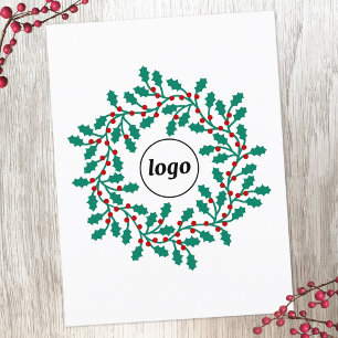 Holly WAN Logotyp Business Helg Vykort